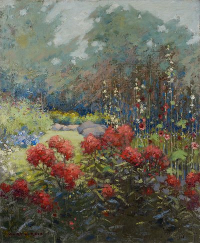 A Garden in September by Mary Hiester Reid